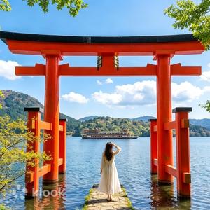 Mt. Fuji & Hakone Day Trip | Hakone Shrine, Lake Ashi Floating Torii, Owakudani, Lake Yamanakako, Oshino Hakkai (from Tokyo)
